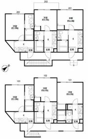 Park Casa 三ツ境の間取り画像