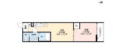 立川セイワレジデンスⅡの間取り画像