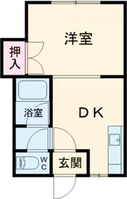 グリーンハイツ山郷の間取り画像