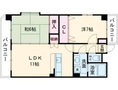 セラコート本山の間取り画像