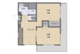 サカエマンションの間取り画像