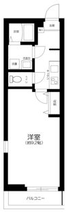 メルクリオ東川口の間取り画像