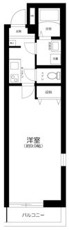 メルクリオ東川口の間取り画像