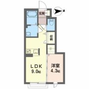 シャーメゾンY’s Bの間取り画像