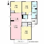 ネオファミール新鳥栖の間取り画像