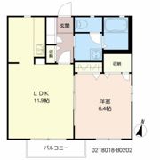 アネックス スズランⅡ B棟の間取り画像