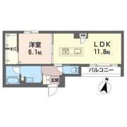 シャーメゾン桜木町の間取り画像
