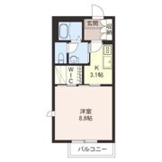 マヴェラスビュー Aの間取り画像