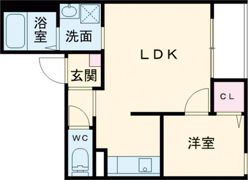 Calm栄生の間取り画像