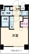 エステシア名駅の間取り画像