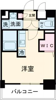 エステシア名駅の間取り画像