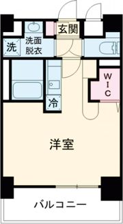 エステシア名駅の間取り画像