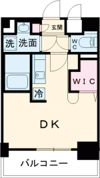エステシア名駅の間取り画像