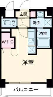 エステシア名駅の間取り画像