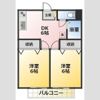 アミティエ西尾A・B(V)の間取り画像