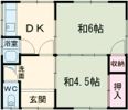 那加太平町貸家の間取り画像