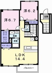 セイント・サチの間取り画像