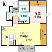 (仮)D-ROOM中太田PJの間取り画像