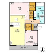 カーサ グランデの間取り画像