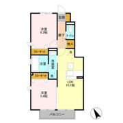 リヴェール弐番館の間取り画像