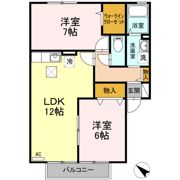 グランシャリオの間取り画像