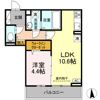 CouR18高宮Eの間取り画像