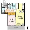 CouR18高宮Wの間取り画像