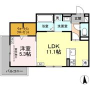 D-Crinum 本田町の間取り画像