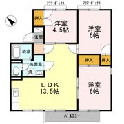 メゾンドール Ⅰ棟の間取り画像