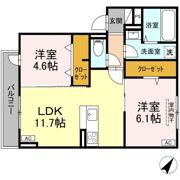 D-residence多治米東Sの間取り画像