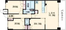 ワコーレ神戸トアプレミアムの間取り画像