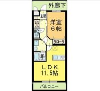 フランシーズの間取り画像