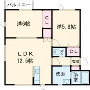パークステージ澄川町Ⅱの間取り画像