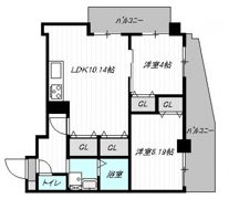 Axis Bldの間取り画像