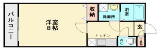 Y’sスクエア菜畑の間取り画像