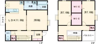 ソシアスクエアの間取り画像