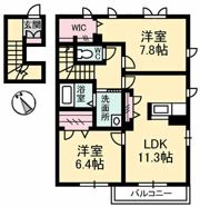 クレシェンテの間取り画像
