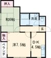 GINZA R 昭和町の間取り画像