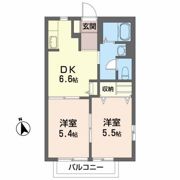 フラッツ渡辺の間取り画像