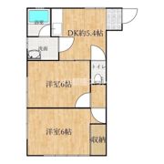 ティーズAOKIの間取り画像