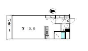 ユニティ二葉の間取り画像