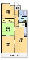 嵯峨野ロイヤルハイツの間取り画像
