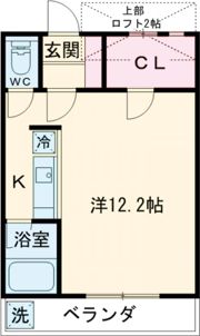 セザンヌ花田2の間取り画像