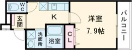 フジパレス堺今池サウスの間取り画像