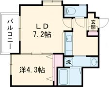 S-FORT保田窪の間取り画像