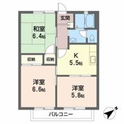 ヴィラ・シャンピニヨンAの間取り画像