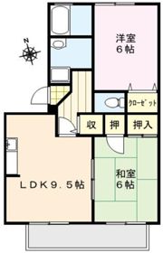 シャンポールの間取り画像