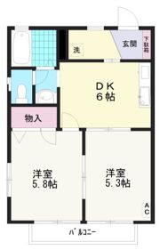 Fグレースの間取り画像