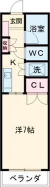 クリサンテーム21の間取り画像