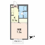 フラットKⅡの間取り画像
